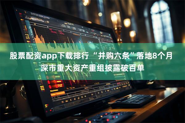 股票配资app下载排行 “并购六条”落地8个月 深市重大资产重组披露破百单